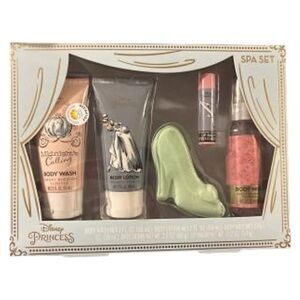 3/$25 Disney Princess Cinderella 5 Piece Travel Size Spa Set